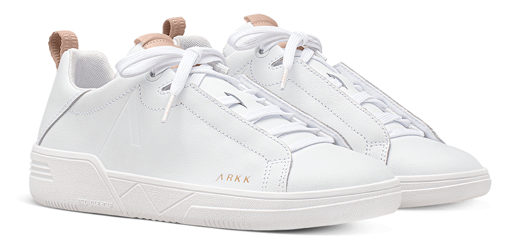 ARKK Collection Uniklass Leather S-C18 | White Shell Pink | Women Uniklass
